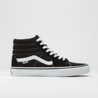 Vans Skate SK8-Hi Shoes in Black and White thumbnail