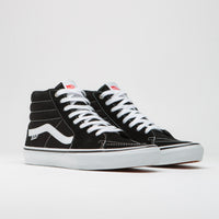 Vans Skate SK8-Hi Shoes in Black and White thumbnail