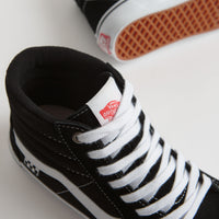 Vans Skate SK8-Hi Shoes in Black and White thumbnail