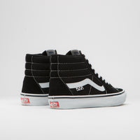 Vans Skate SK8-Hi Shoes in Black and White thumbnail