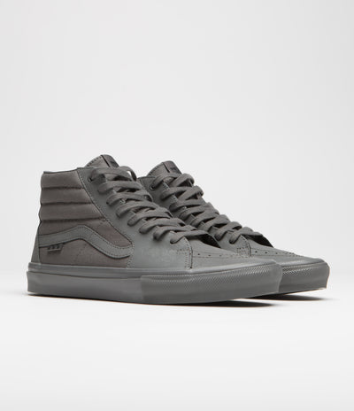 Vans Skate SK8-Hi Shoes - Mono Pewter