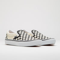 Vans Skate Slip-On Shoes in (Checkerboard) Black and Off White thumbnail