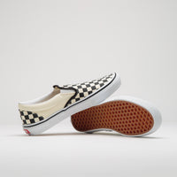 Vans Skate Slip-On Shoes in (Checkerboard) Black and Off White thumbnail