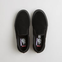 Vans Skate Slip-On Shoes in Black and Black thumbnail
