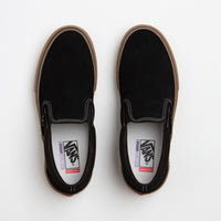 Vans Skate Slip-On Shoes - Black / Gum / White thumbnail
