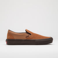 Vans Skate Slip-On Shoes - Brown / Gum thumbnail