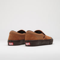 Vans Skate Slip-On Shoes - Brown / Gum thumbnail