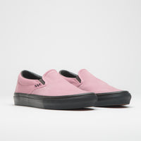 Vans Skate Slip-On Shoes - Pink / Black thumbnail