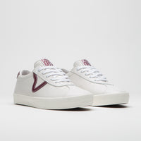 Vans Skate Sport Shoes - (Benny Urban) Marshmallow / Burgundy thumbnail