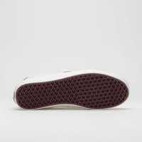 Vans Skate Sport Shoes - (Benny Urban) Marshmallow / Burgundy thumbnail