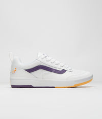 Vans Skate Zahba Shoes in White and Multi
