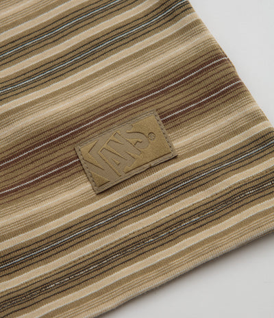 Vans Stripe Ringer T-Shirt - Olive Brown