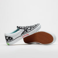 Vans x PUNKANDYO Skate Slip On Shoes - Black / White thumbnail