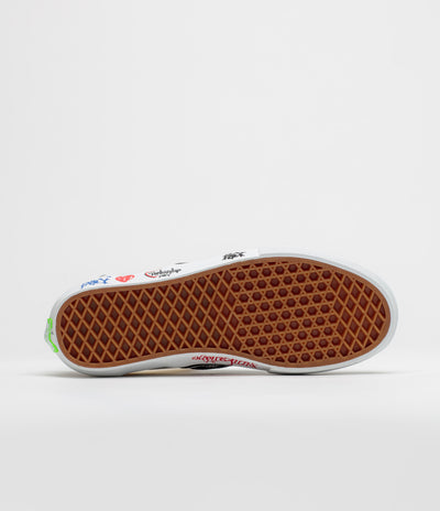 Vans x PUNKANDYO Skate Slip On Shoes - Black / White