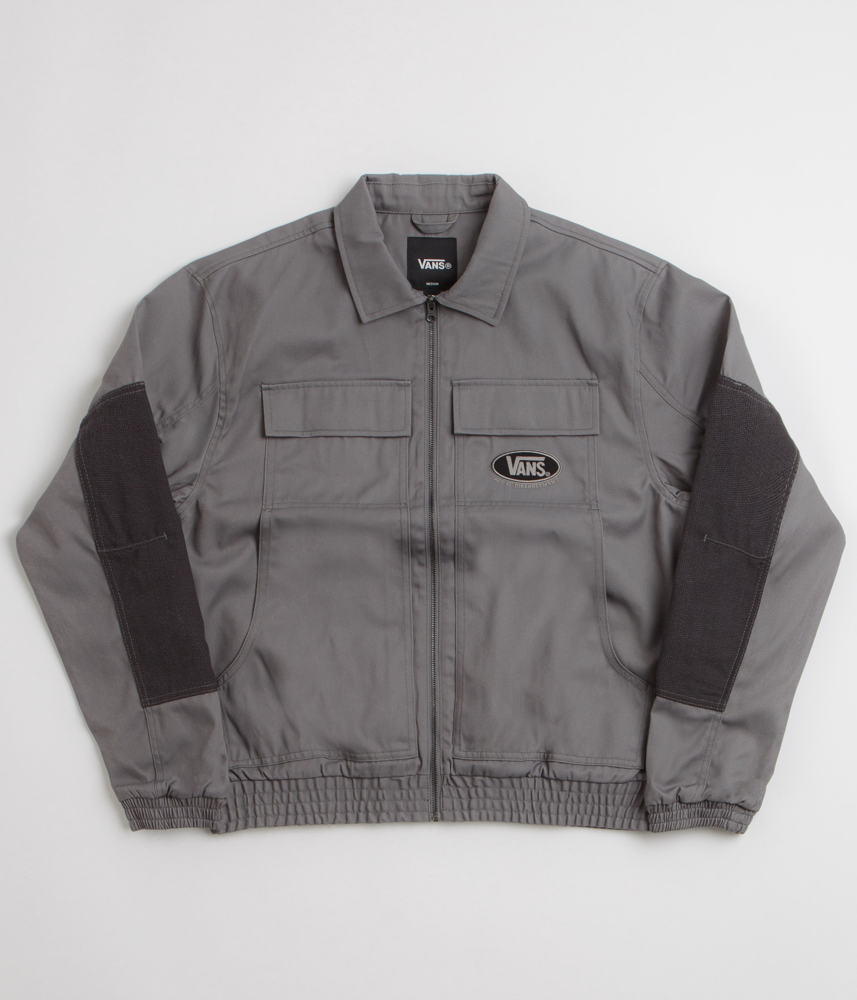 Vans x SlamJam AOD A-Abrasion Jacket in Smoked Pearl