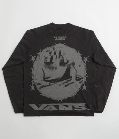 Vans x SlamJam AOD Hazard Long Sleeve T-Shirt - Black