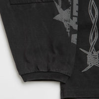 Vans x SlamJam AOD Hazard Long Sleeve T-Shirt - Black thumbnail