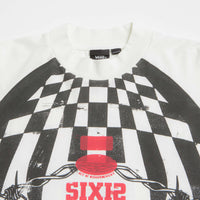 Vans x SlamJam AOD Hazard Long Sleeve T-Shirt - White thumbnail