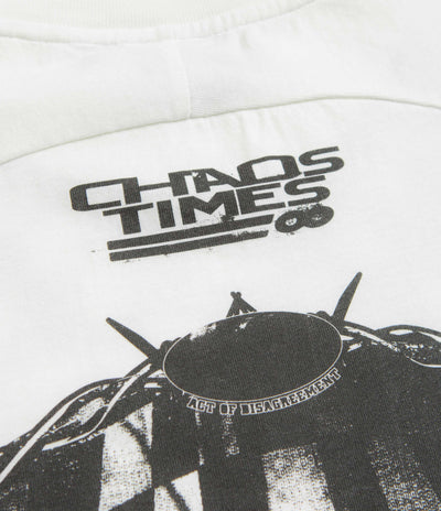 Vans x SlamJam AOD Hazard Long Sleeve T-Shirt - White
