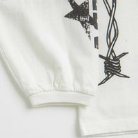 Vans x SlamJam AOD Hazard Long Sleeve T-Shirt - White thumbnail