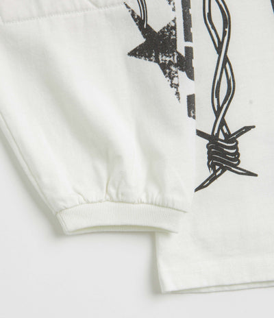 Vans x SlamJam AOD Hazard Long Sleeve T-Shirt - White