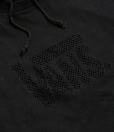 Vans x SlamJam AOD Lasered Hoodie - Washed Black