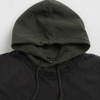 Vans x SlamJam AOD Lasered Hoodie - Washed Black thumbnail