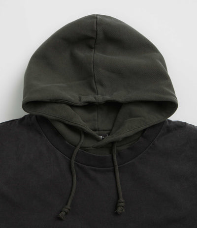 Vans x SlamJam AOD Lasered Hoodie - Washed Black