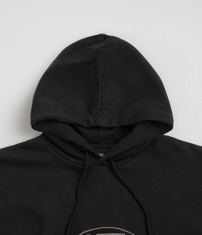 Vans x SlamJam AOD Oval Logo Hoodie - Washed Black