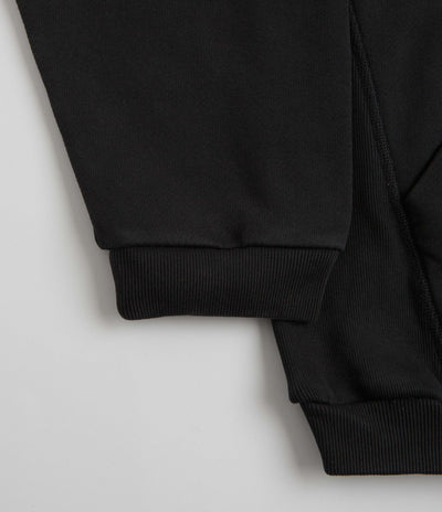 Vans x SlamJam AOD Oval Logo Hoodie - Washed Black