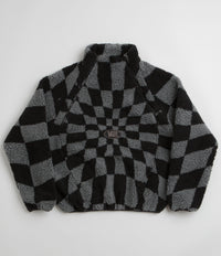 Vans x SlamJam AOD Relief Check Pullover Fleece in Smoked Pearl
