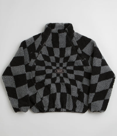 Vans x SlamJam AOD Relief Check Pullover Fleece - Smoked Pearl
