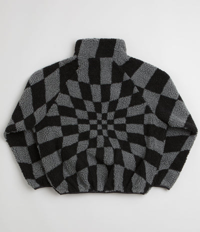 Vans x SlamJam AOD Relief Check Pullover Fleece - Smoked Pearl