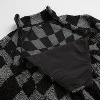 Vans x SlamJam AOD Relief Check Pullover Fleece - Smoked Pearl thumbnail