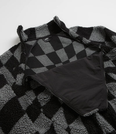 Vans x SlamJam AOD Relief Check Pullover Fleece - Smoked Pearl