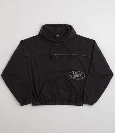 Vans x SlamJam AOD T Zipped Hoodie - Washed Black