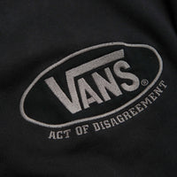Vans x SlamJam AOD T Zipped Hoodie - Washed Black thumbnail
