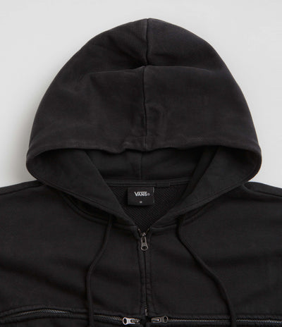 Vans x SlamJam AOD T Zipped Hoodie - Washed Black