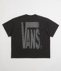 Vans x SlamJam AOD Brushed Logo T-Shirt in Washed Black