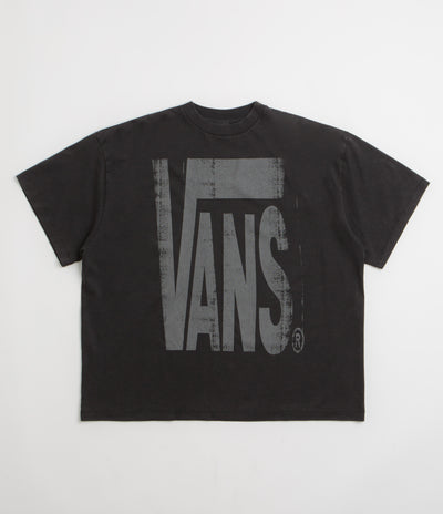 Vans x SlamJam AOD Brushed Logo T-Shirt - Washed Black