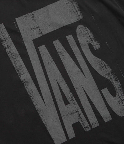 Vans x SlamJam AOD Brushed Logo T-Shirt - Washed Black