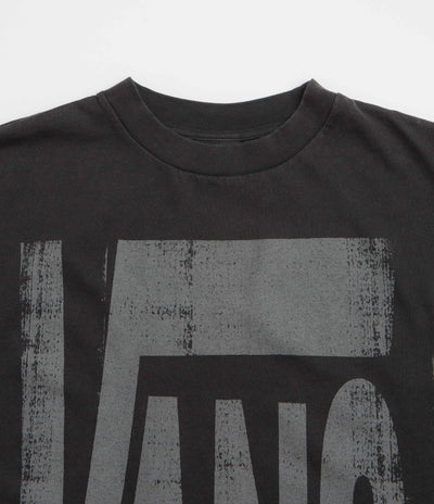 Vans x SlamJam AOD Brushed Logo T-Shirt - Washed Black