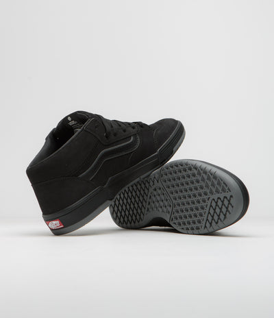 Vans Zahba Mid Shoes - Black / Pewter