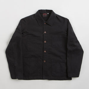 Vetra 5C Organic Workwear Jacket Overdyed Jade Flatspot