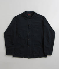 Vetra No.5 Seersucker Workwear Jacket in Navy