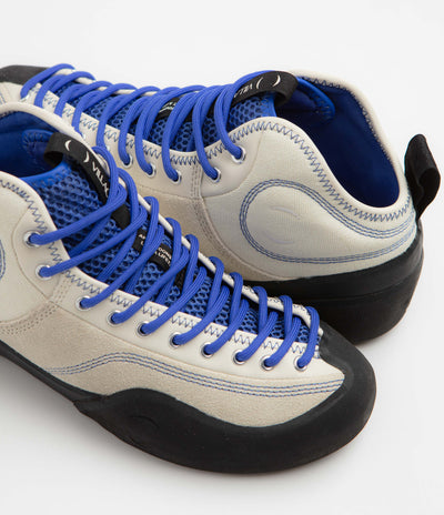 Village PM 1.00 PM Mid Shoes - Cream / Blue / Natural Black