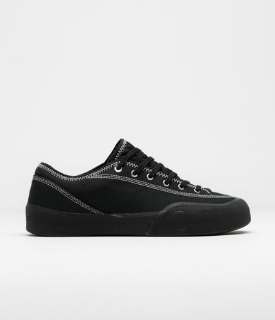 Village PM 1.30 PM Canvas Shoes in Black and Natural Black