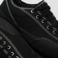 Village PM 1.30 PM Canvas Shoes in Black and Natural Black thumbnail