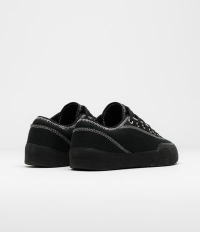 Village PM 1.30 PM Canvas Shoes in Black and Natural Black