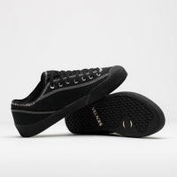 Village PM 1.30 PM Canvas Shoes in Black and Natural Black thumbnail